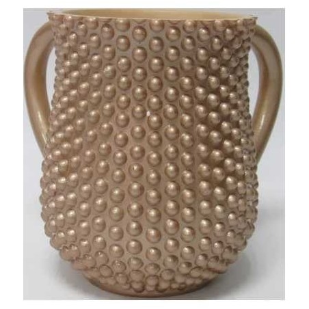 Pearled Washing Cup - Rose Gold | Washing Cups | Judaica