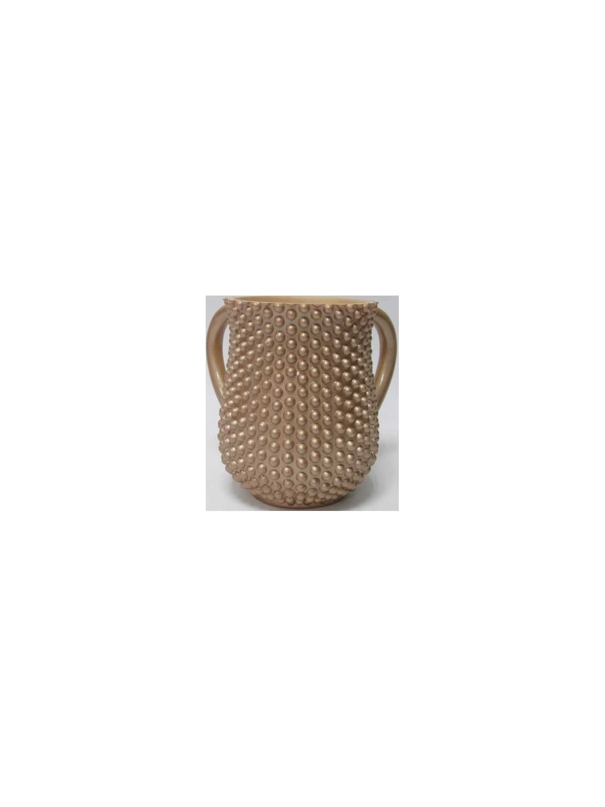 Pearled Washing Cup - Rose Gold | Washing Cups | Judaica