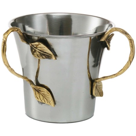 Stainless Steel Silver Washing Cup with Nickel Pla | Washing Cups | Ju