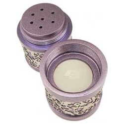 Lasercut Pomegranate Design Aluminum Travel Havdal | Havdalah Sets & S