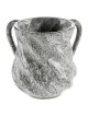 Marble Twist Washing Cup - White/Black | Washing Cups | Judaica