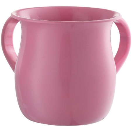 Polished Washing Cup - Pink | Washing Cups | Judaica
