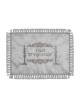 Small Satin Shabbat Kodesh Challah Cover with Frin | Challah Covers |