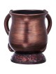 Copper Washing Cup with Mosaic Base | Washing Cups | Judaica