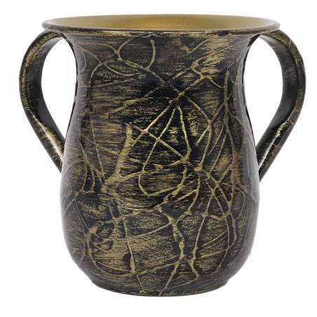 Frosted Washing Cup - Gold | Washing Cups | Judaica