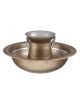 Gold Textured Washing Set | Washing Cups | Judaica