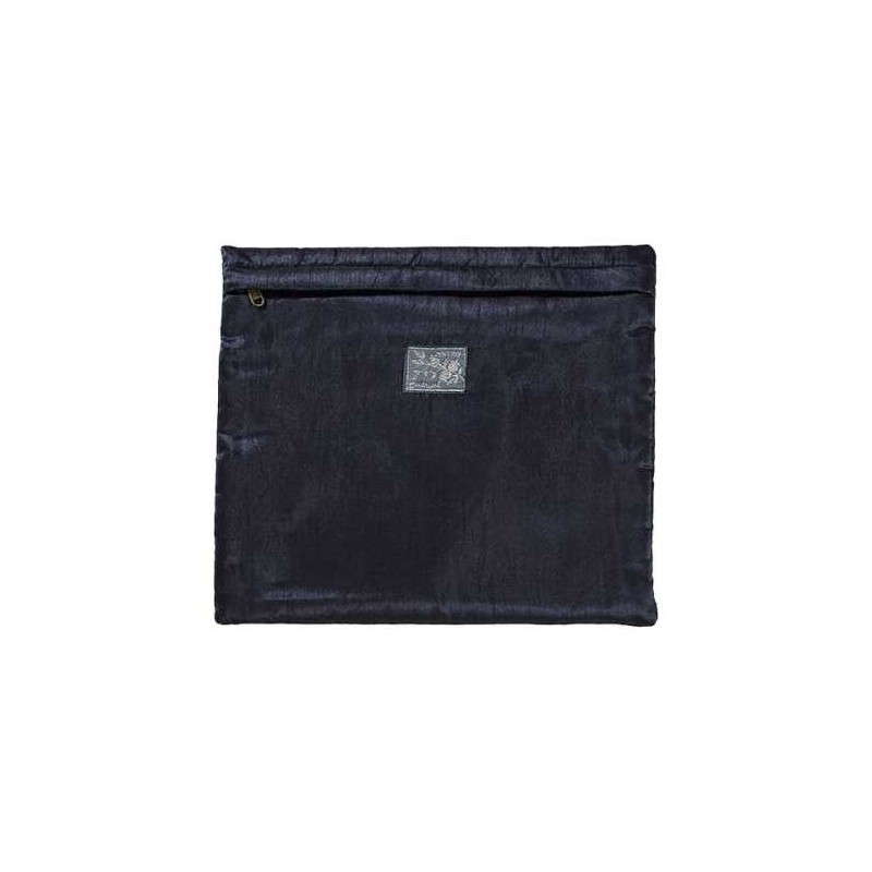Squares Full Embroidery Tefillin Bag - Blue | Tefillin & Accessories |