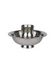 Hammered Washing Set - Bowl with Base | Washing Cups | Judaica