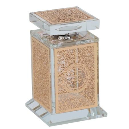 Crystal and Lasercut Besomim Holder - Gold Embelli | Havdalah Sets & S