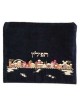 Velvet Embroidered Jerusalem Tefillin Bag - Multi- | Tefillin & Access