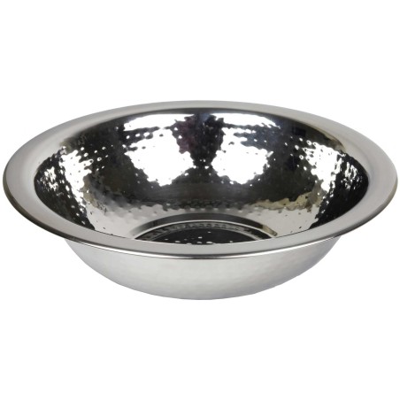 Hammered Washing Bowl - Silver Dotted | Washing Cups | Judaica