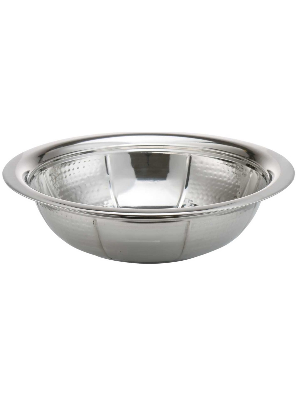 Stainless Steel Washing Bowl - Hammered Panels | Washing Cups | Judaic