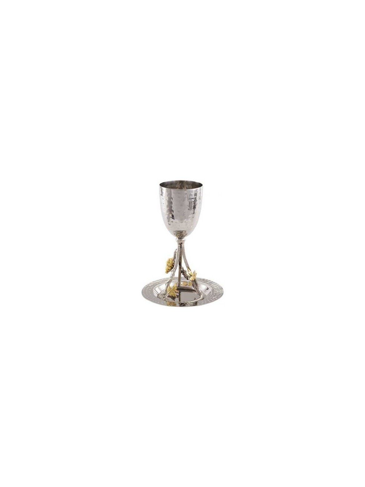 Grapes Brass Kiddush Cup | Kiddush Cups | Judaica
