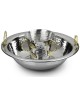Stainless Steel Hammered Washing Cup Set With Gold | Washing Cups | Ju