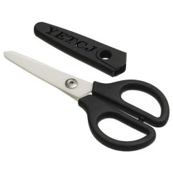 Black Ceramic Scissors for Tzitzit | Tzitzit | Judaica