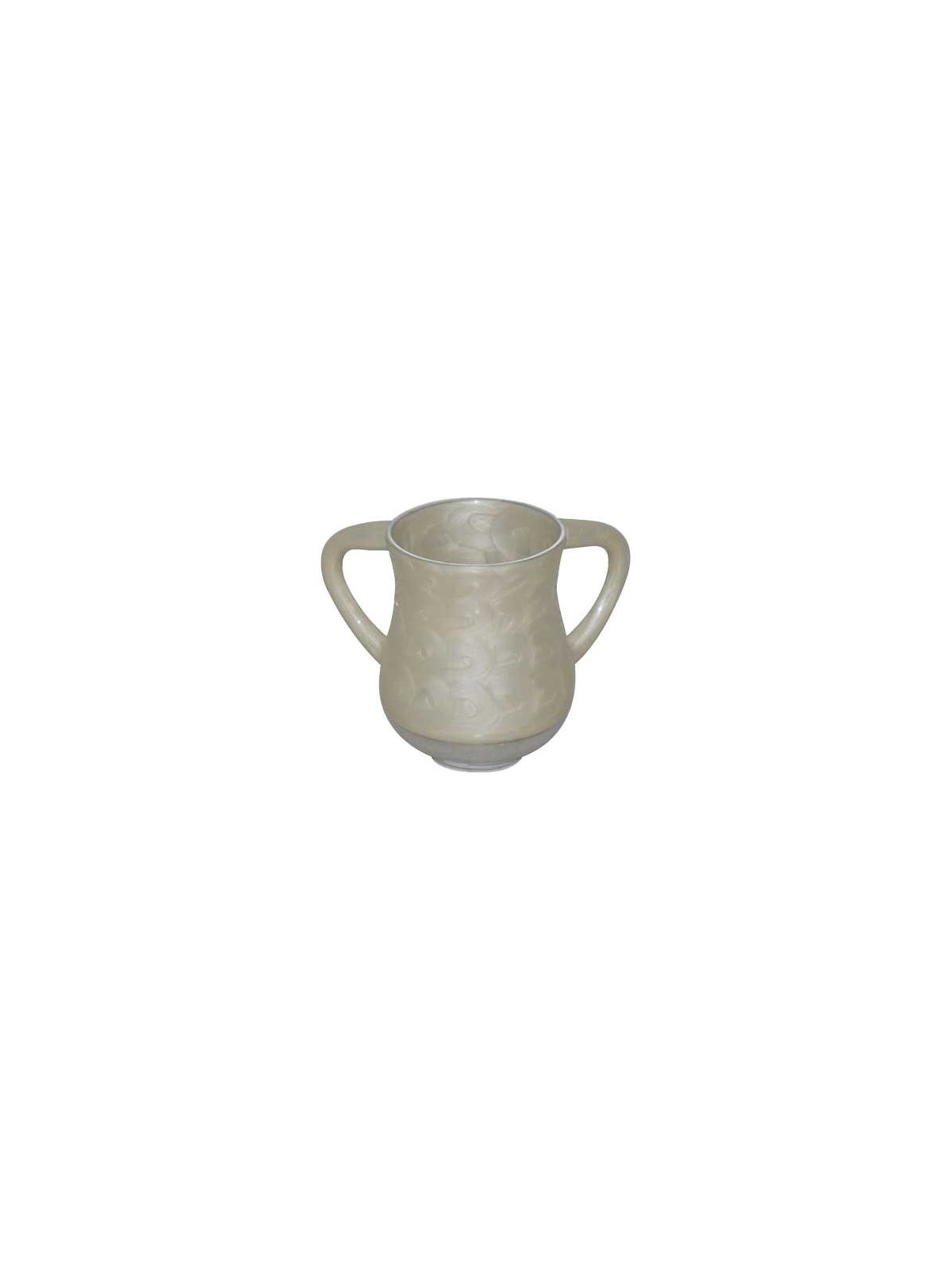 Unbreakable Aluminum Washing Cup - Ivory | Washing Cups | Judaica