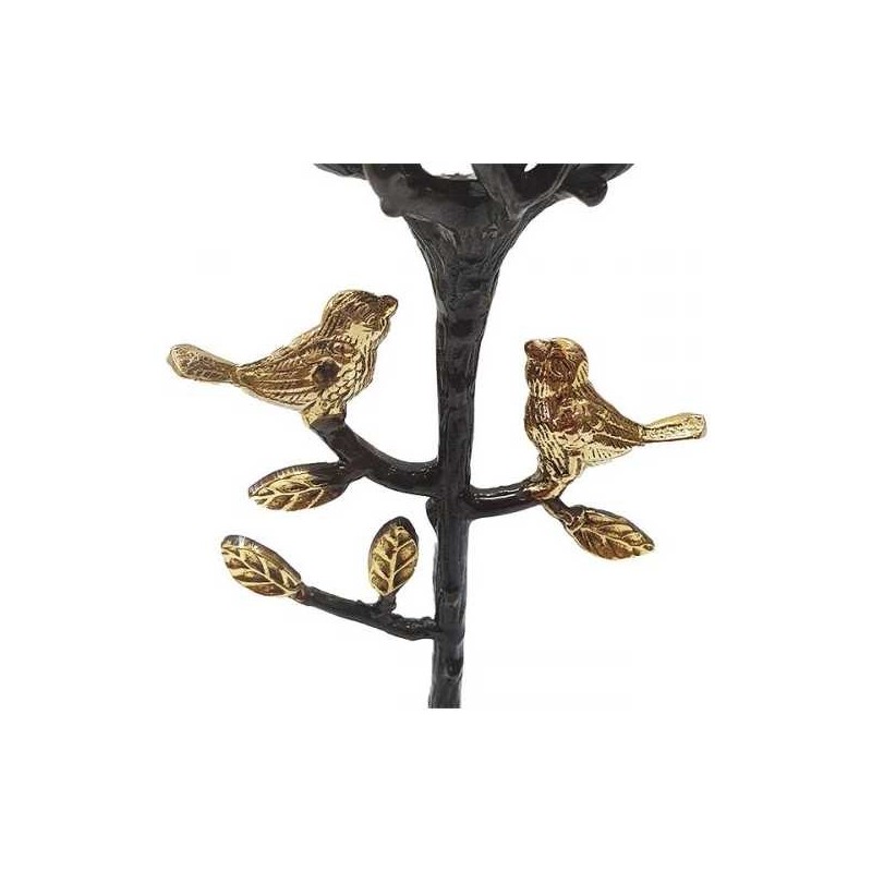 Tree of Life Brass Candlesticks | Candle Holders | Judaica
