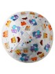 Embroidered Trains Kippah - White | Kippahs | Judaica