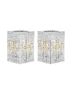 Crystal Tealight Holders - Lasercut Jerusalem Desi | Candle Holders |