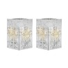 Crystal Tealight Holders - Lasercut Jerusalem Desi | Candle Holders |