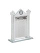 Crystal Silver Gate Design Hadlakat Neroth With Cl | Art | Judaica