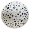 Embroidered Stars Kippah - White | Kippahs | Judaica