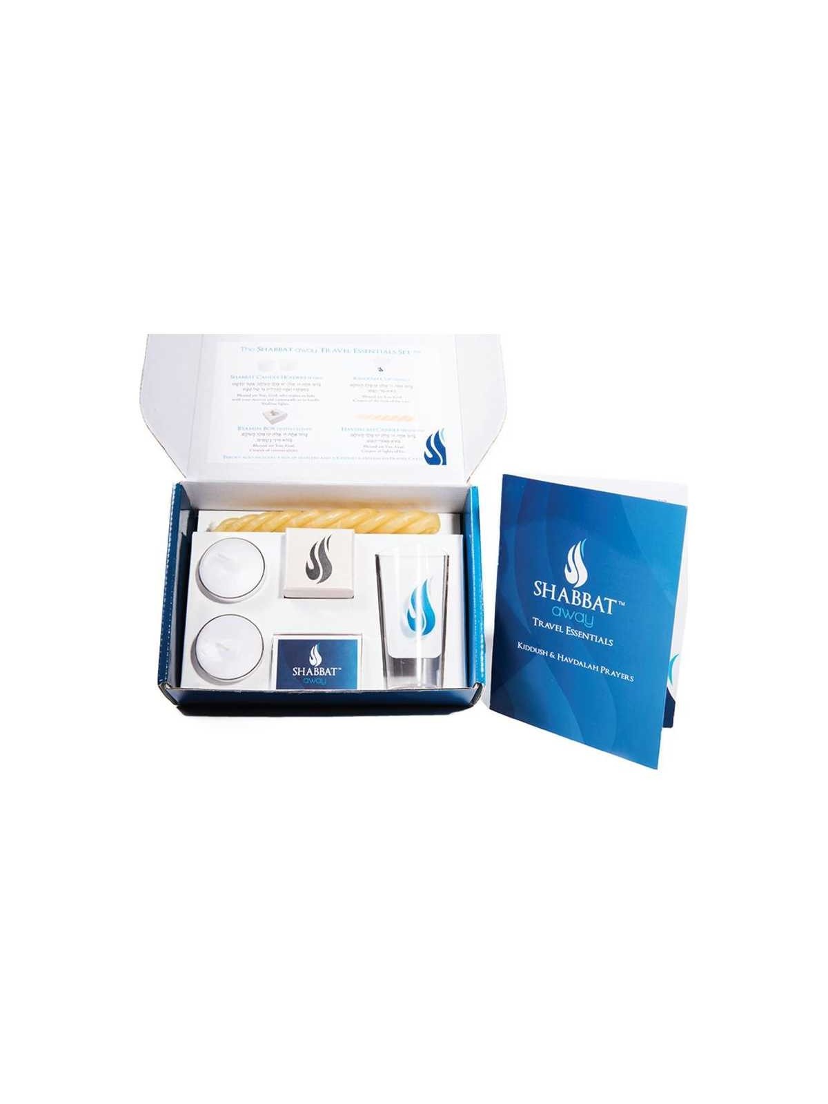 Shabbat Away Travel Essentials Set | Travel Judaica | Judaica