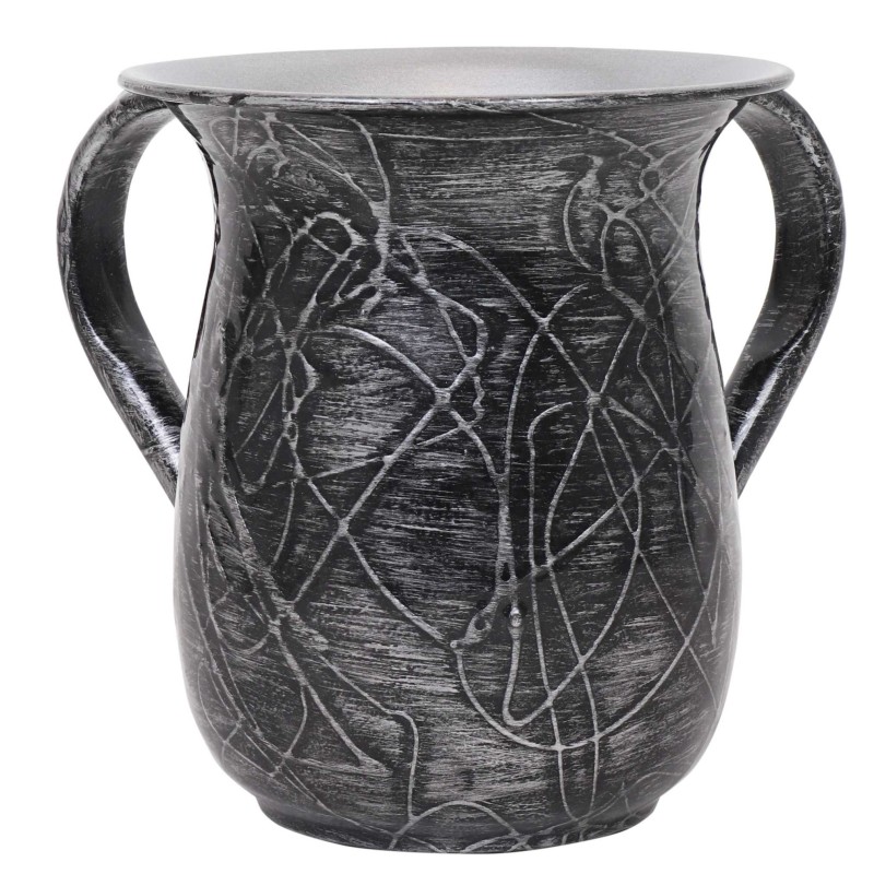 Frosted Washing Cup - Silver | Washing Cups | Judaica
