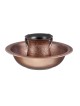 Textured Antique Copper Washing Cup Set | Washing Cups | Judaica
