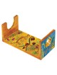 Pomegranates Wooden Shofar Stand - Large | Rosh Hashanah | Judaica
