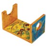 Pomegranates Wooden Shofar Stand - Small | Rosh Hashanah | Judaica