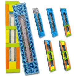 Build Your Own Lego-Like Mezuzah Case | Mezuzahs | Judaica