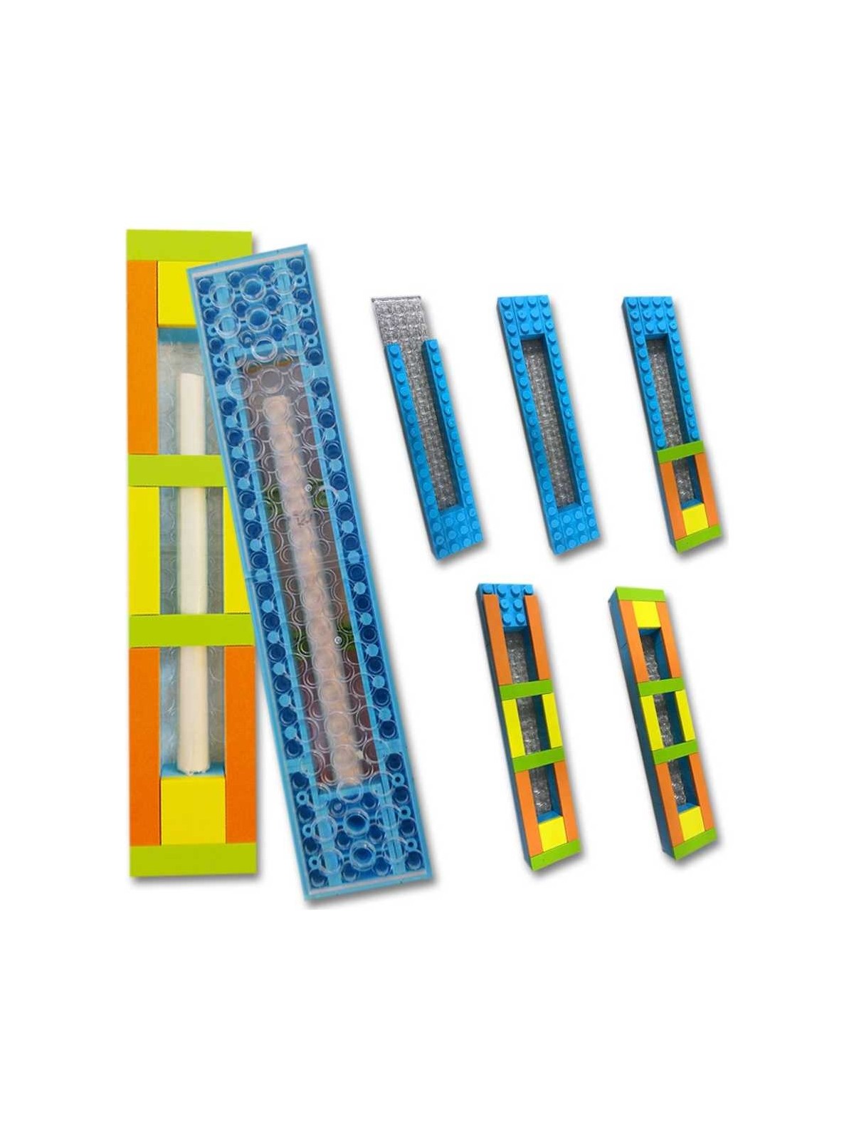 Build Your Own Lego-Like Mezuzah Case | Mezuzahs | Judaica