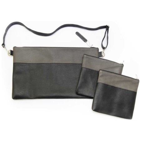 Two Toned Pattern Personalized Tallit & Tefillin B | Tefillin & Access