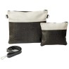 Two Toned Multi-Textured Personalized Tallit & Tef | Tefillin & Access