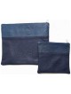 Two Toned Multi-Textured Personalized Tallit & Tef | Tefillin & Access