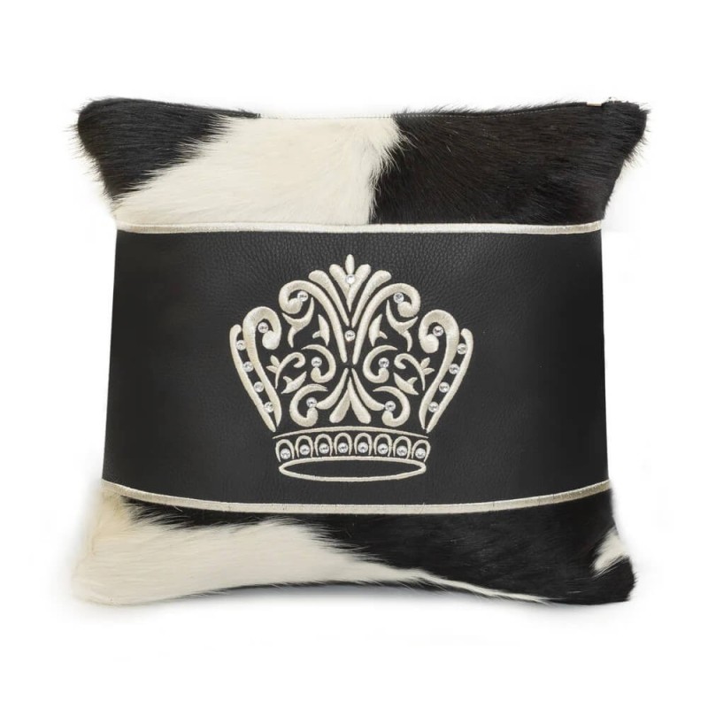 The Fur Collection Leather/Crown Embroidered Desig | Tefillin & Access