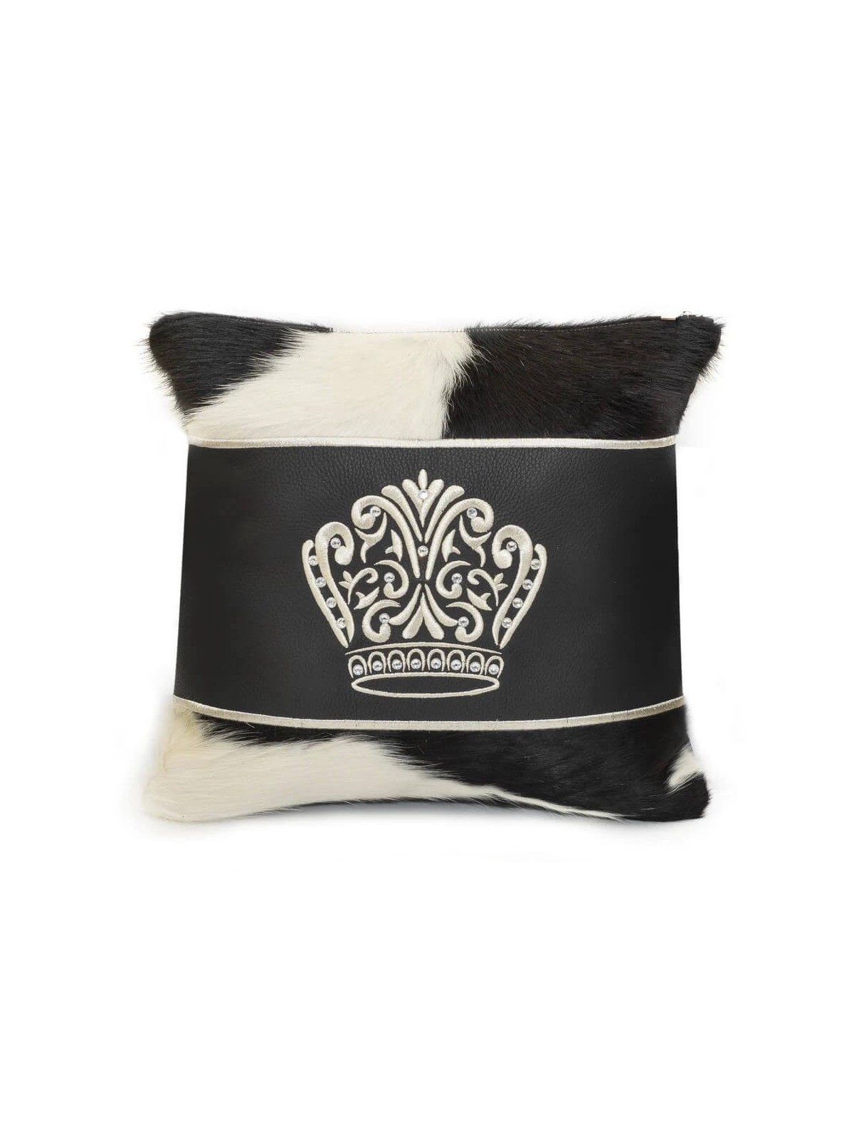 The Fur Collection Leather/Crown Embroidered Desig | Tefillin & Access