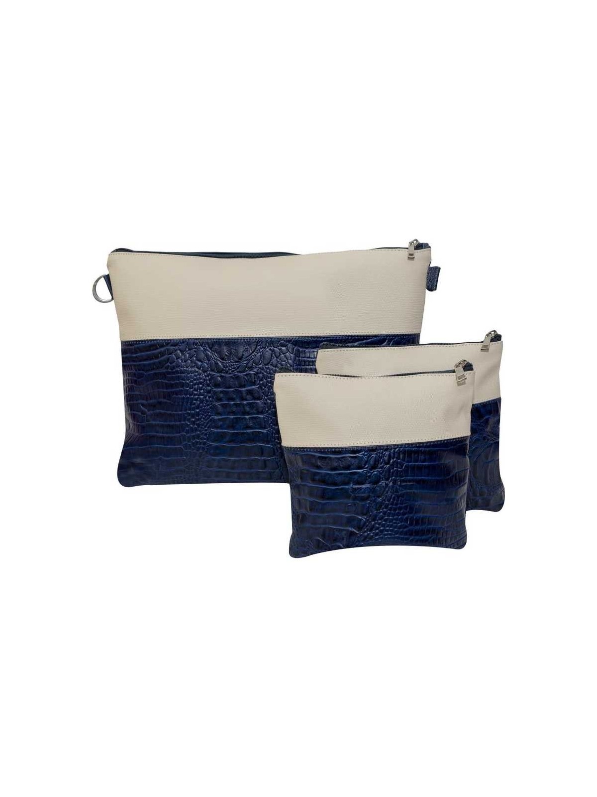 Two Toned Multi-Textured Personalized Tallit & Tef | Tefillin & Access