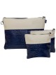 Two Toned Multi-Textured Personalized Tallit & Tef | Tefillin & Access