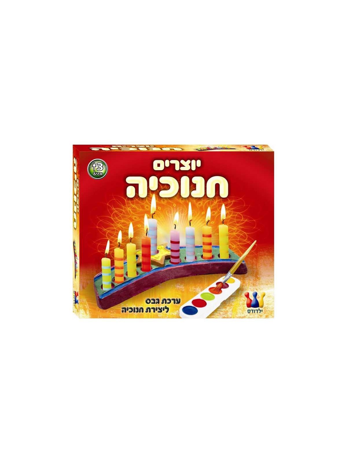 Hanukkah Menorah Do It Your Self Plaster-Forming | Hanukkah | Judaica