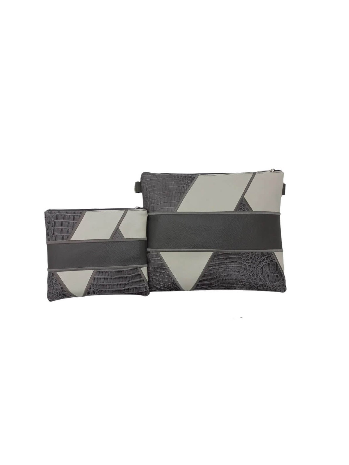 Multi-Textured Personalized Tallit & Tefillin Bag  | Tefillin & Access