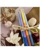 Pure Vegetable Wax Chanukah Candles - Tricolor Mul | Hanukkah | Judaic