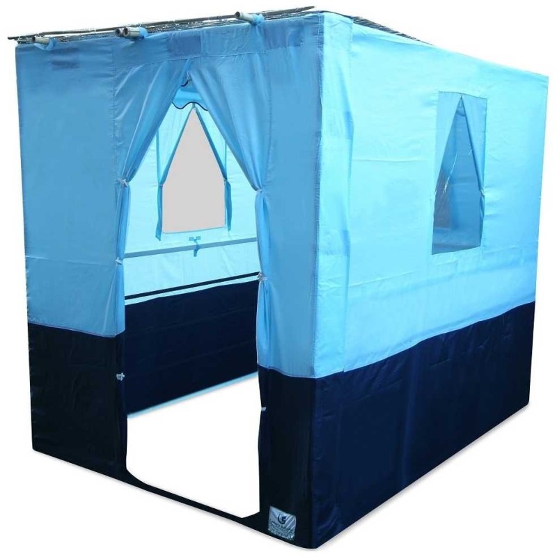 Klick Deluxe Sukkah Kit with Mehadrin Schach - 8 x | Sukkot | Judaica