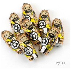 Bag of Milk Chocolate Maccabees - 20 per Package | Hanukkah | Judaica