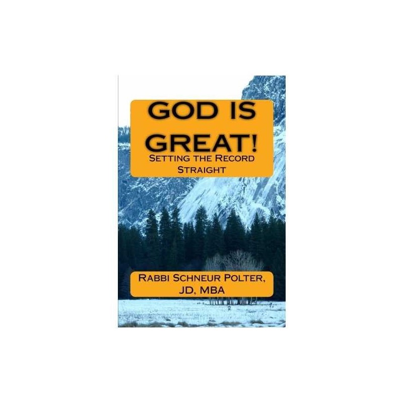 God Is Great: Setting the Record Straight | Books | Judaica