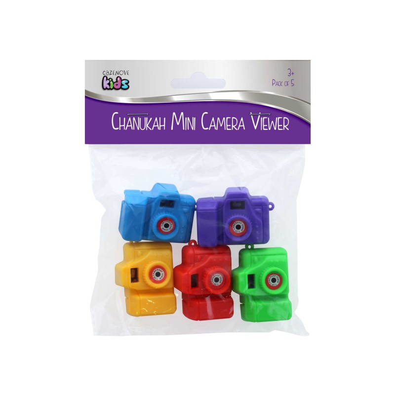 Chanukah Mini Camera Viewer - Pack of 5 | All Judaica | Judaica