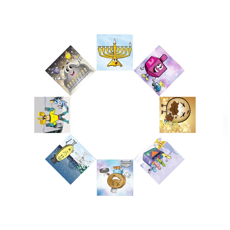 Chanukah Mini Camera Viewer - Pack of 5 | All Judaica | Judaica