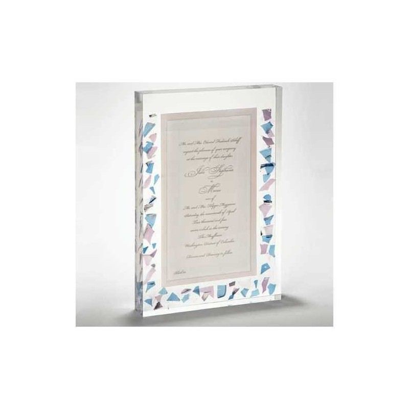 Lucite Wedding Glass Invitation | Wedding | Judaica