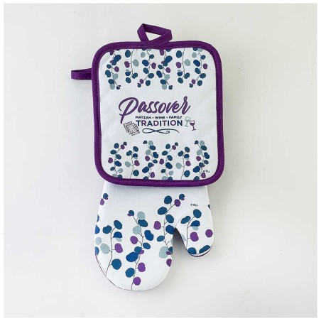 "Passover Spring Blossoms" Hostess Set | All Judaica | Judaica